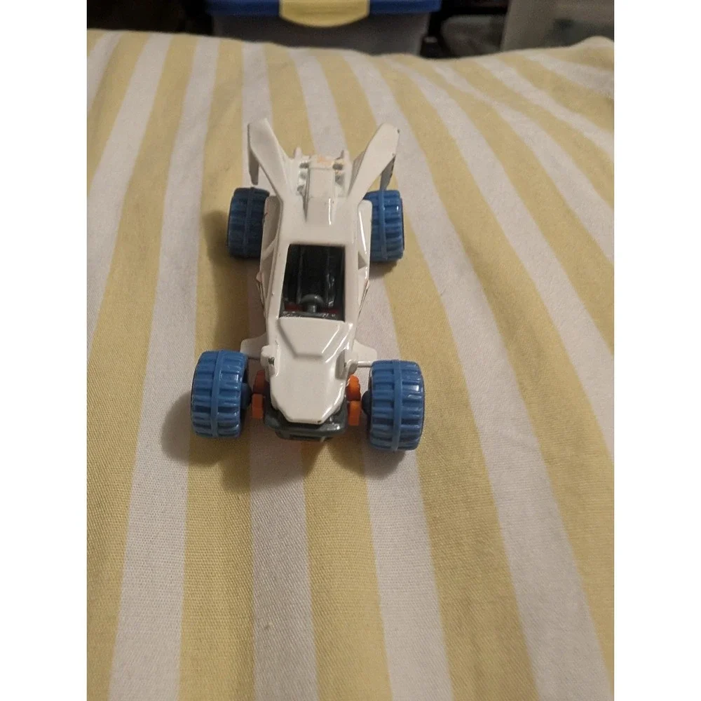 2017 SNOW STORMERS Design TEAM HOT WHEELS CORKSCREW BUGGY☆white/orange☆LOOSE